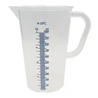 Messbecher 1 Liter aus Kunststoff