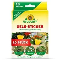 Neudorff Gelb-Sticker