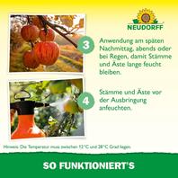 Neudorff Nützlinge gegen Apfelwickler Befeuchten