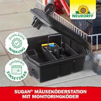 Neudorff Sugan Mäuseköderstation mit Monitoringköder Eigenschaften