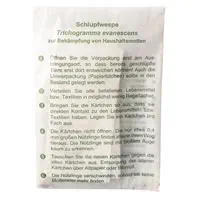 Trichogramma Schlupfwespen gegen Kleidermotten