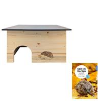 Set Igelhaus + Kosmos Igelbuch