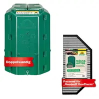 Thermokomposter Neudorff DuoTherm Sparset + Mäusegitter