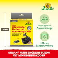 Neudorff Sugan Mäuseköderstation mit Monitoringköder Vorteile