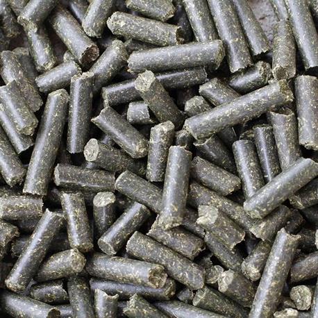 Andermatt Biogarten Beinwellpellets Nahaufnahme