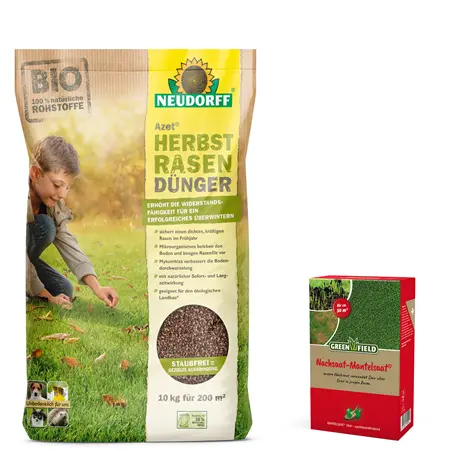 HerbstRasendünger Sparset Nachsaat 200qm