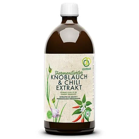 Multikraft Fermentierter Knoblauch-& Chiliextrakt 1 L
