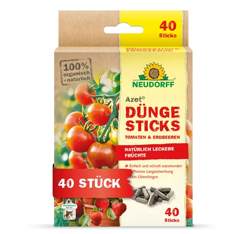 Azet Düngesticks für Tomaten und Erdbeeren