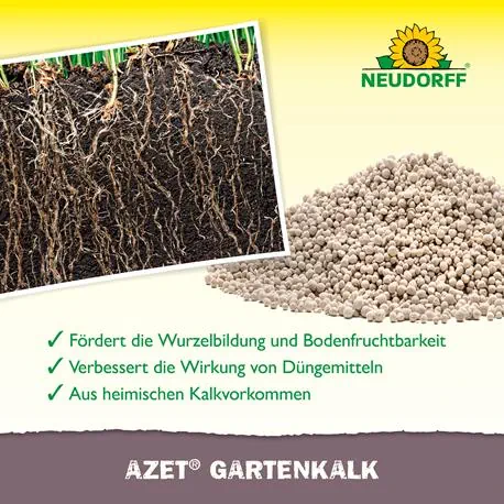 Neudorff Azet GartenKalk 2,5  kg Wirkung