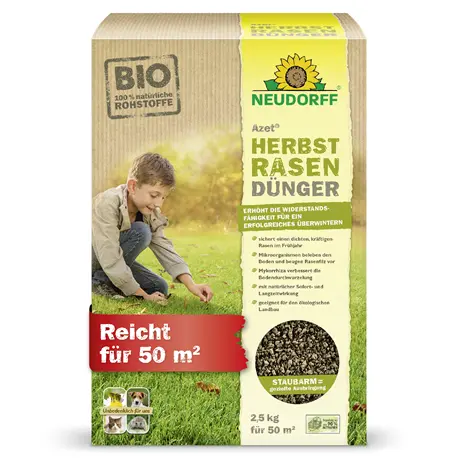 Neudorff Azet HerbstRasenDünger 2,5 kg