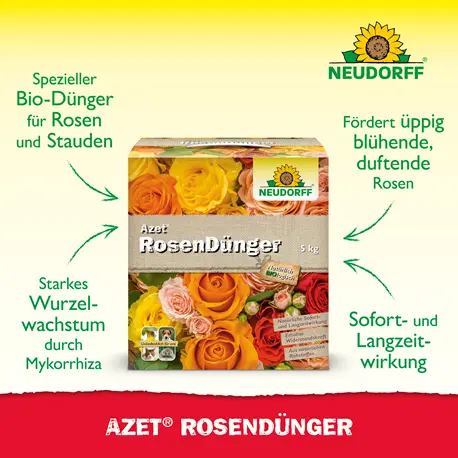 Neudorff Azet RosenDünger Vorteile