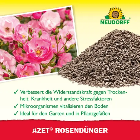Azet RosenDüngervon Neudorff Wirkung