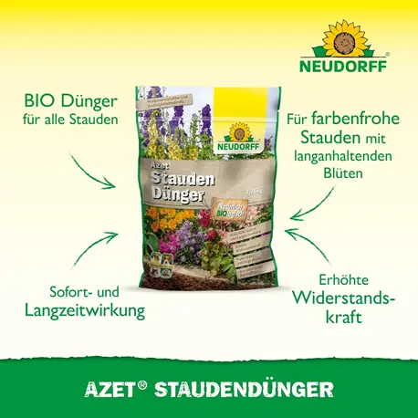 Neudorff Azet StaudenDünger Vorteile