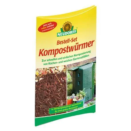 Neudorff Bestell-Set Kompostwürmer