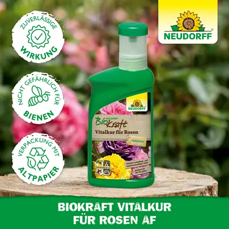 Neudorff Biokraft Vitalkur für Rosen Eigenschaften