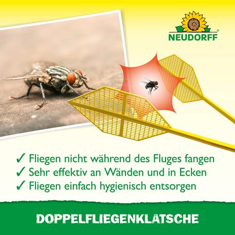 Neudorff Doppelfliegenklatsche