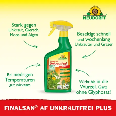 Neudorff Finalsan AF Unkrautfrei Plus 750 ml Vorteile