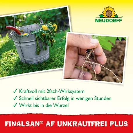 Neudorff Finalsan AF Unkrautfrei Plus 750 ml Wirkung
