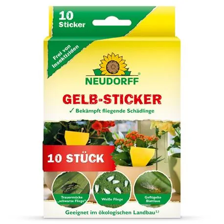 Neudorff Gelb-Sticker