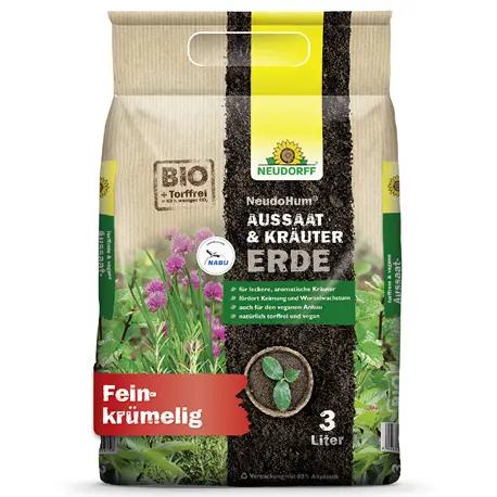 Neudorff NeudoHum Aussaat&Kräutererde 3l