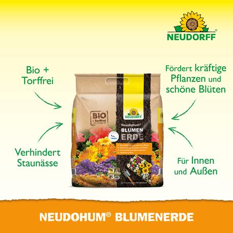 Neudorff NeudoHum Blumenerde Vorteile