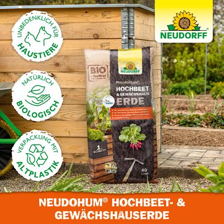 Neudorff Neudohum Hochbeet- und Gewächshauserde Eigenschaften