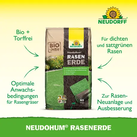 Neudorff NeudoHum Rasenerde Vorteile