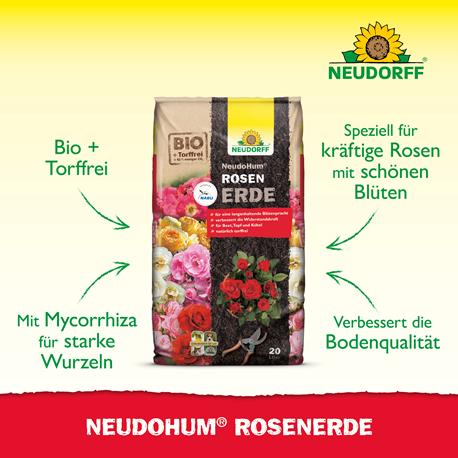 Neudorff NeudoHum Rosenerde Vorteile