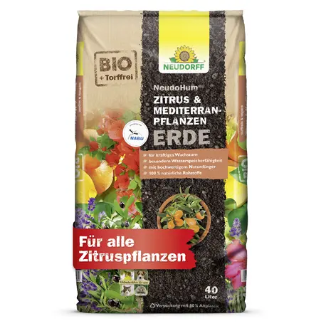 Neudorff NeudoHum Zitrus- und MediterranpflanzenErde 40l