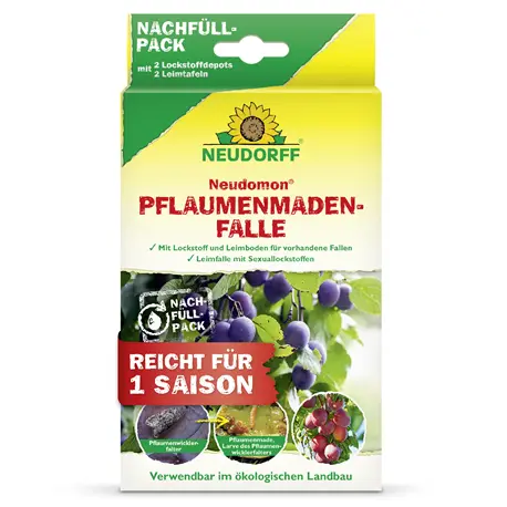 Neudorff Neudomon Pflaumenmadenfalle Nachrüstset