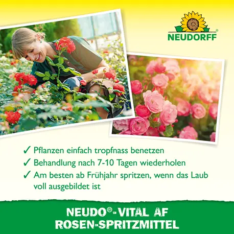 Neudorff Neudovital AF Rosenspritzmittel Wirkung