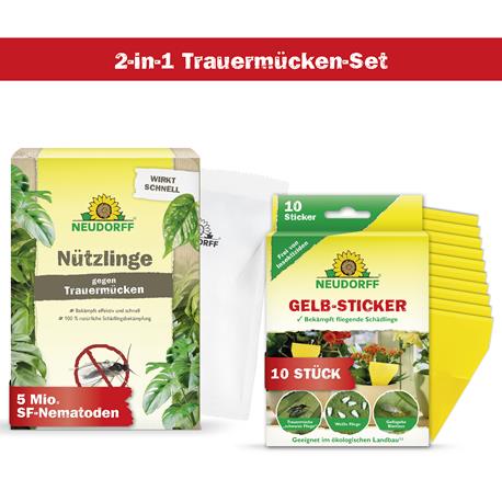Neudorff Nützlinge gegen Trauermücken-Set