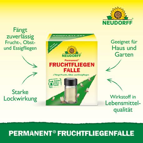 Neudorff Permanent Fruchtfliegenfalle Vorteile