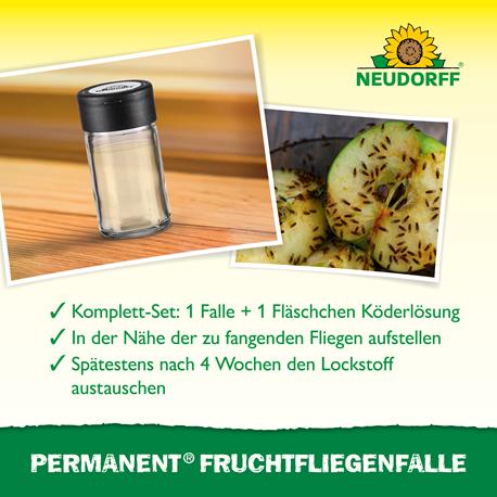 Neudorff Permanent Fruchtfliegenfalle Wirkung