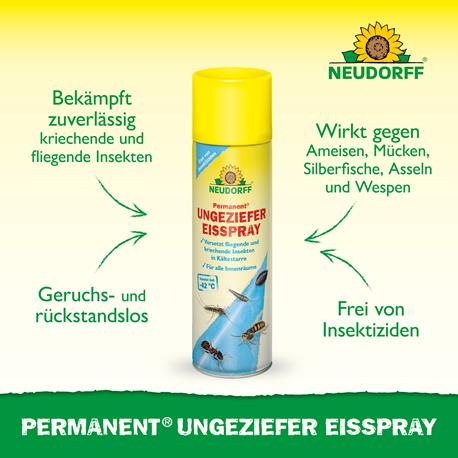 Neudorff Permanent UngezieferEisSpray Vorteile