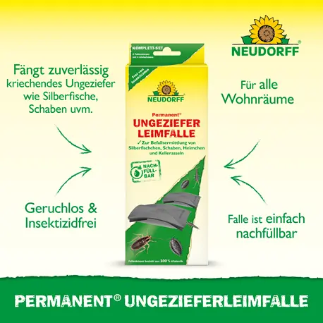 Neudorff  Permanent UngezieferLeimFalle Vorteile