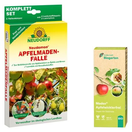 Neudorff Set Apfelmadenfalle + Apfelwicklerfrei