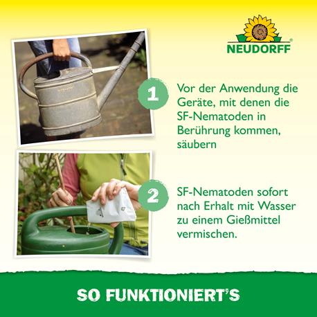 Neudorff SF Nematoden gegen Ameisen Anmischen