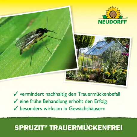Neudorff Spruzit TrauermückenFrei  Wirkung