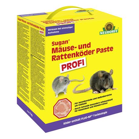 Sugan Mäuse- und Rattenköder Paste Profi