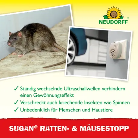 Neudorff Sugan Ratten- und MäuseStopp