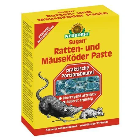 Neudorff Sugan Ratten und Mäusek.- Paste 400g