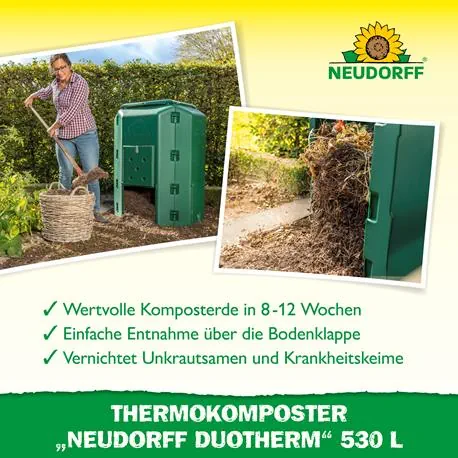 Neudorff Thermo-Komposter DuoTherm 530l Eigenschaften