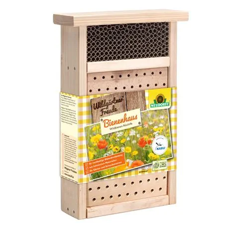 Wildgärtnerfreude Bienenhaus