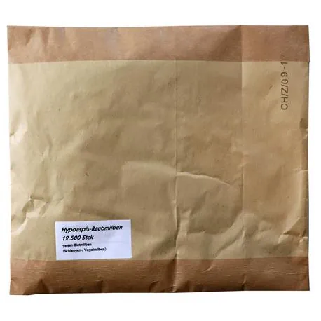 Verpackung der Raubmilben gegen Vogelmilben