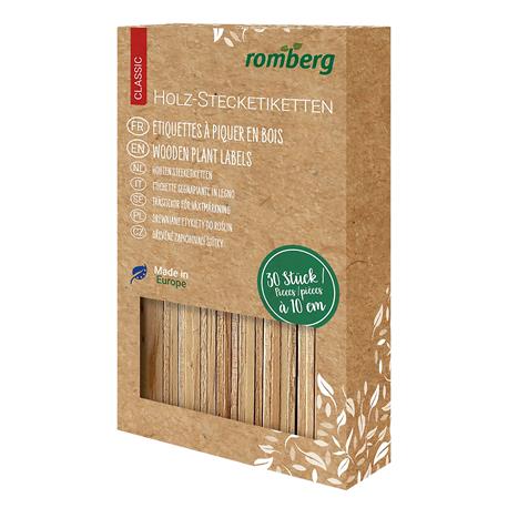 Romberg Holzstecketiketten