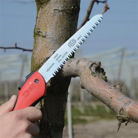 Säge Felco 600 in Anwendung