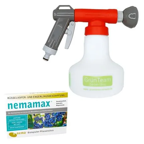 Set "nemamax & Aquanemix Sprügerät"