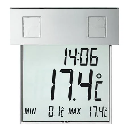 TFA digitales Fensterthermometer Vision Solar