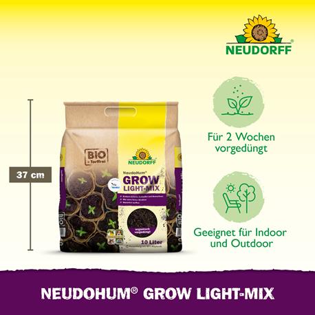 Neudorff Neudohum Grow Light-Mix Vorteile